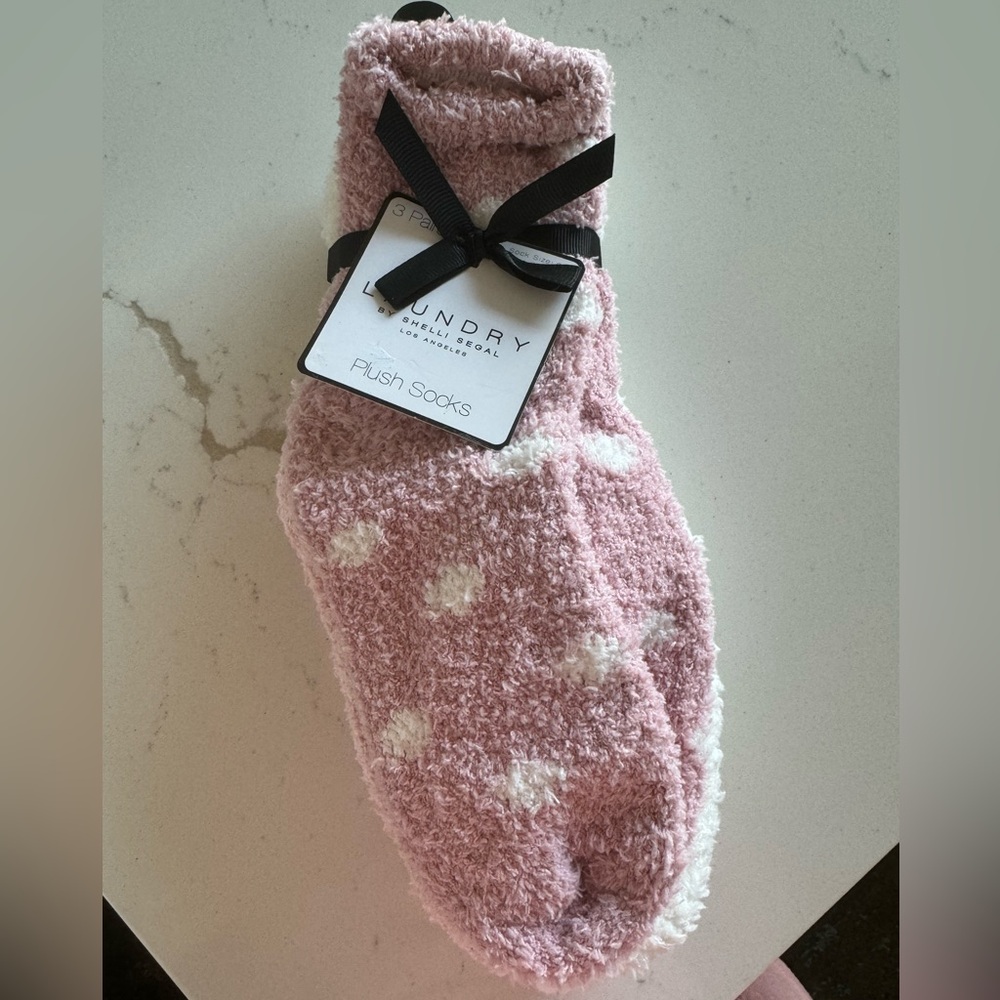 Plush socks.